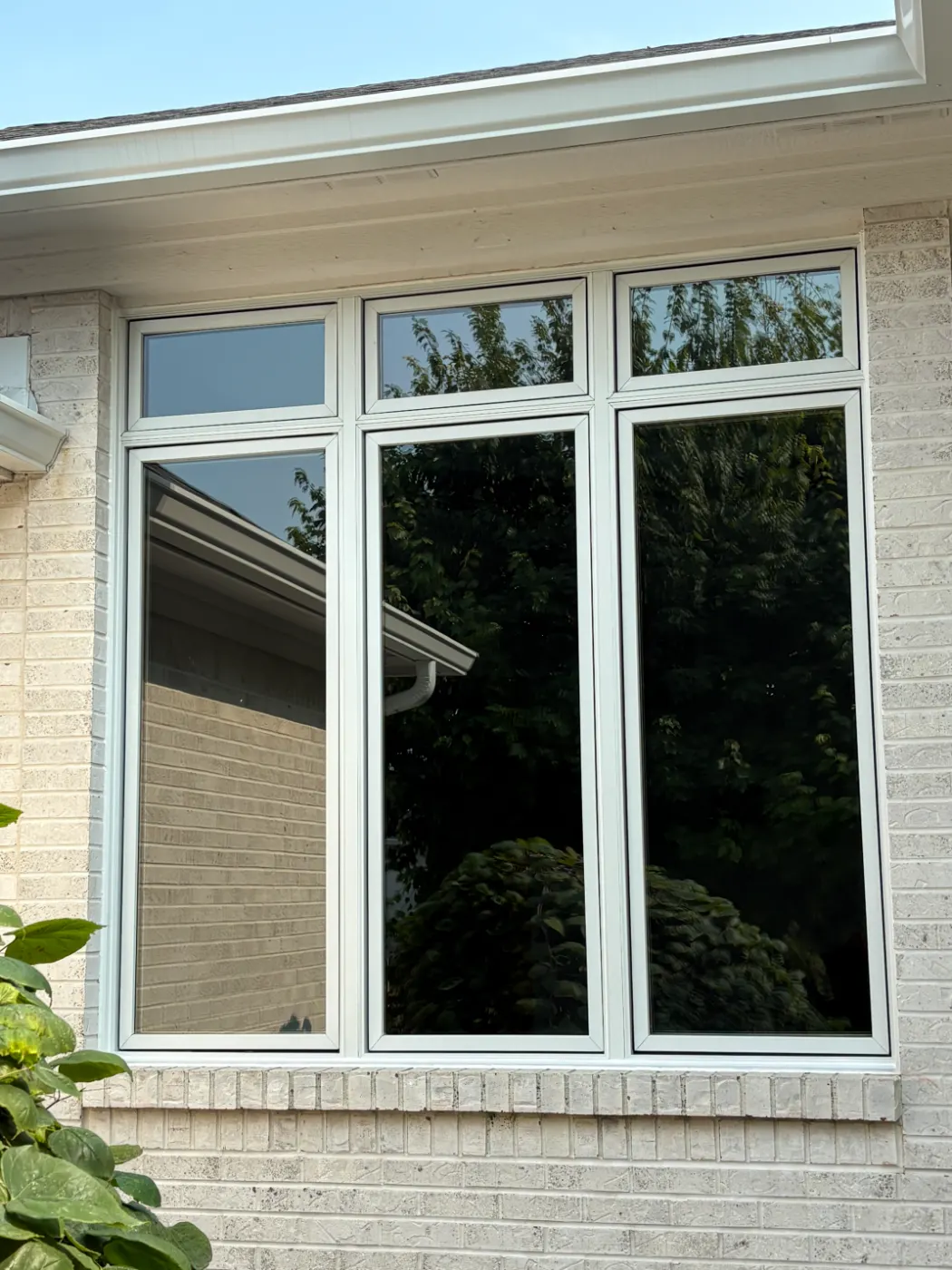 Energy-efficient windows installed in a Sand Creek Woods home